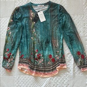 Floral Long Sleeve Top